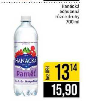 Hanácká ochucená různé druhy 700 ml