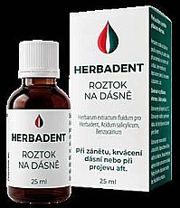 HERBADENT roztok na dásně