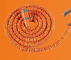 M.A.T. ZAHRADNÍ NATAHOVACÍ HADICE SE SPRCHOU, ORANŽOVÁ