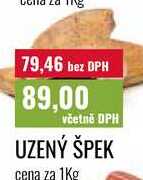UZENÝ ŠPEK cena za 1Kg