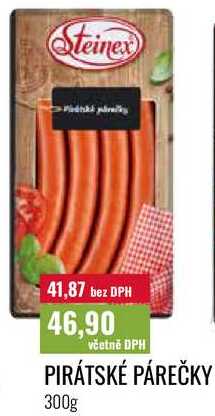 PIRÁTSKÉ PÁREČKY 300g