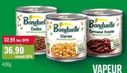 Bonduelle VAPEUR 400g
