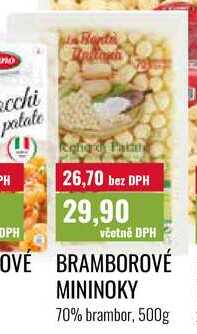 BRAMBOROVÉ MININOKY 70% brambor, 500g