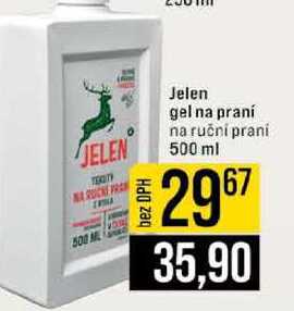 Jelen gel na praní na ručni prani 500 ml