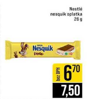 Nestlé nesquik oplatka 26 g 
