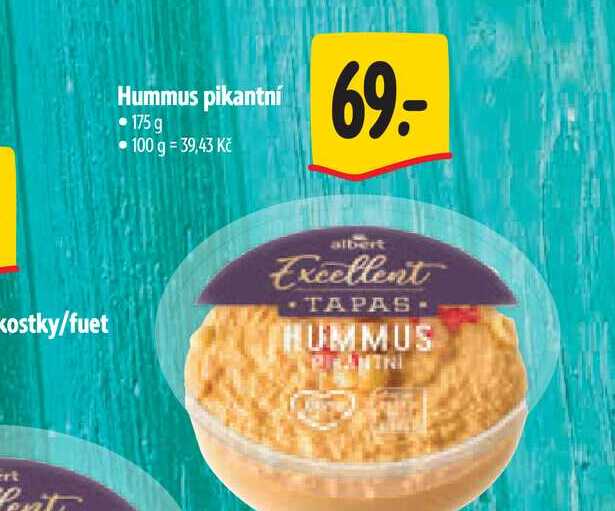 Hummus pikantní 175g