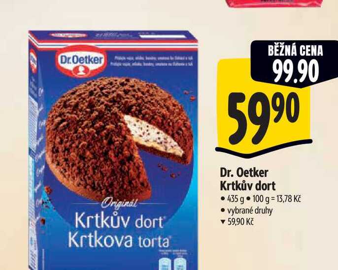   Dr. Oetker Krtkův dort 435 g 