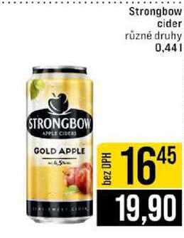 Strongbow cider různé druhy 0,44l