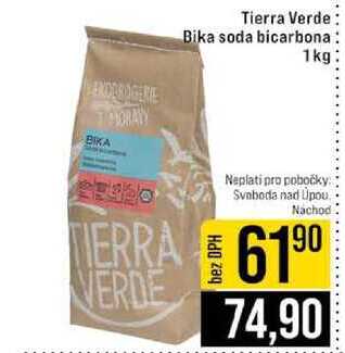 Tierra Verde Bika soda bicarbona 1 kg
