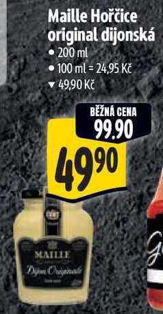 Maille Hořčice original dijonská, 200 ml