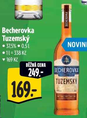 Becherovka Tuzemský, 0,5 l v akci