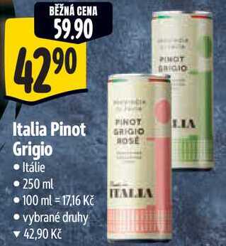 Italia Pinot Grigio, 250 ml
