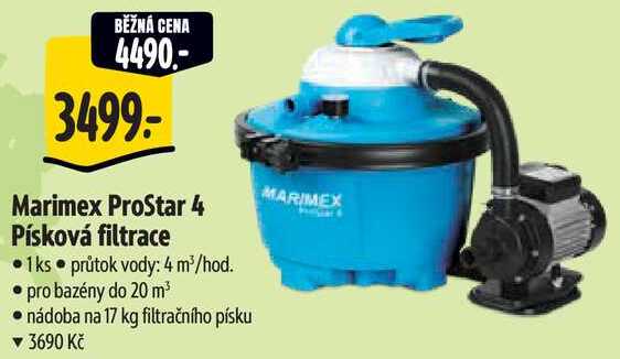 Marimex ProStar 4 Písková filtrace