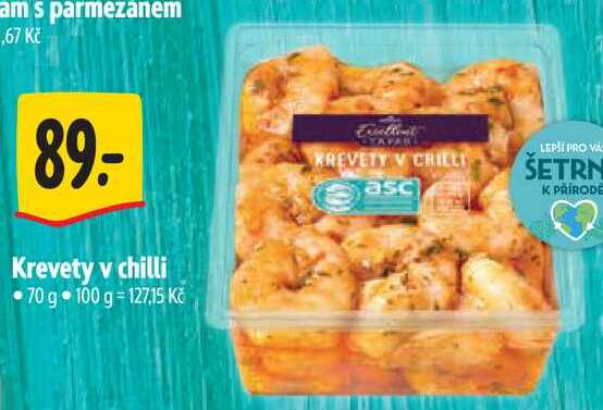 Krevety v chilli, 70 g
