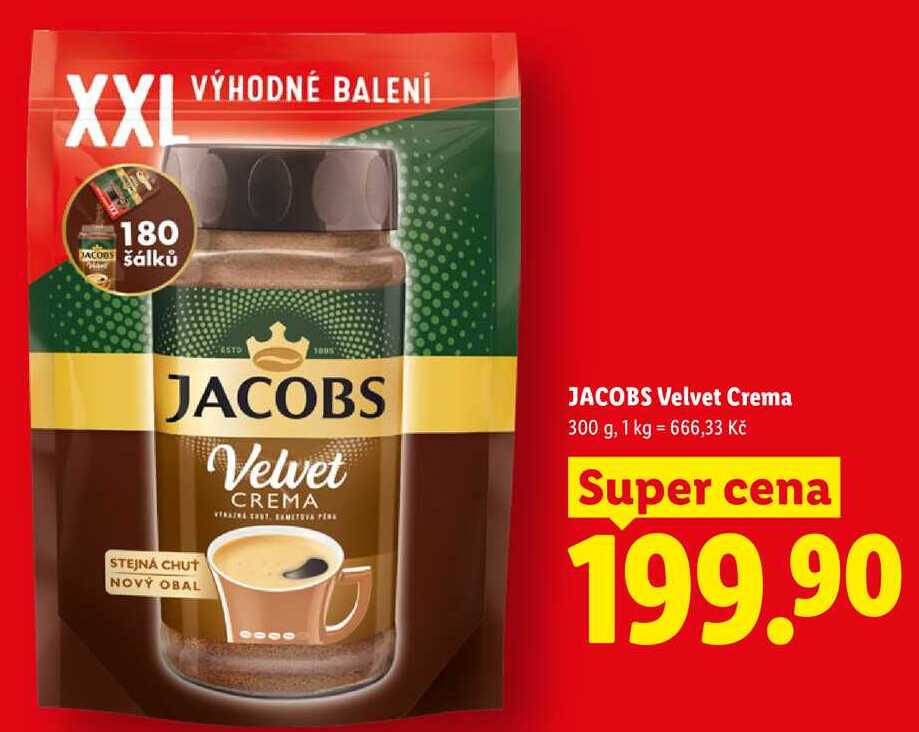 JACOBS Velvet Crema, 300 g