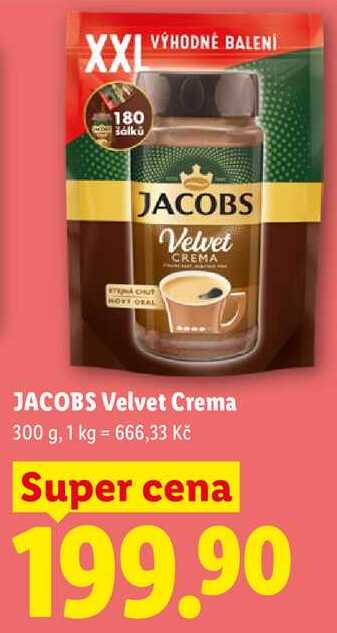 JACOBS Velvet Crema, 300 g