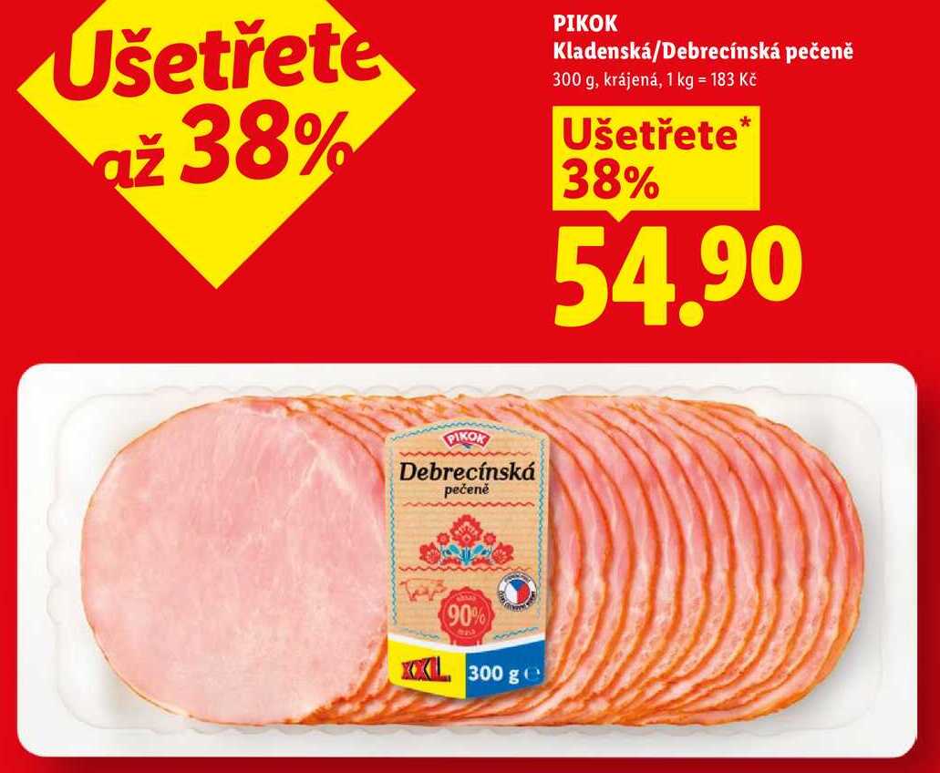 PIKOK Kladenská/Debrecínská pečeně, 300 g