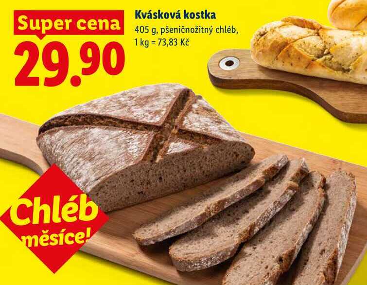 Kvásková kostka, 405 g
