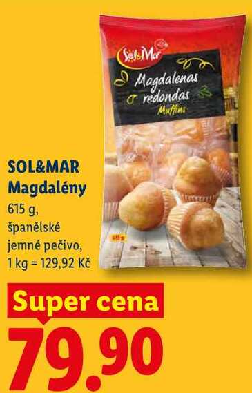 SOL&MAR Magdalény, 615 g