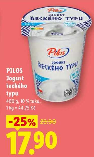 PILOS Jogurt řeckého typu, 400 g