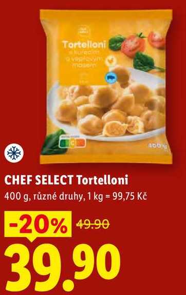 CHEF SELECT Tortelloni, 400 g