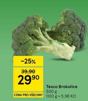 Tesco Brokolice, 500 g