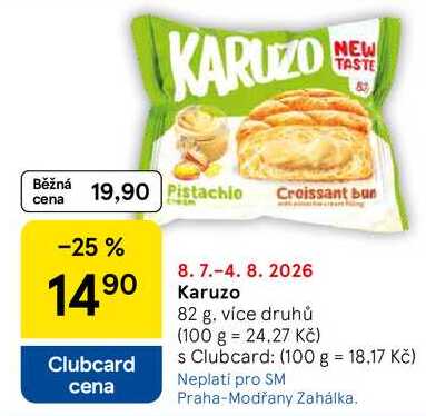 Karuzo, 82 g, více druhů
