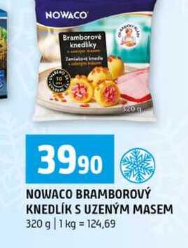 NOWACO BRAMBOROVÝ KNEDLÍK S UZENÝM MASEM 320 g