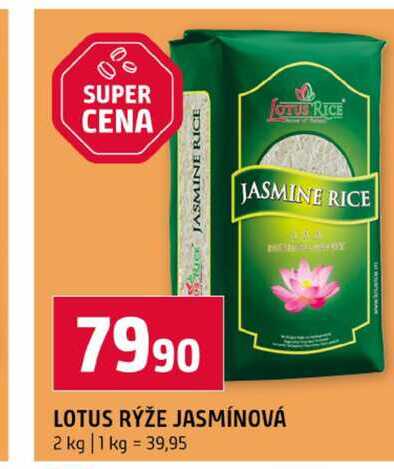 LOTUS RÝŽE JASMÍNOVÁ 2 kg 