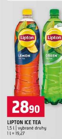 LIPTON ICE TEA 1,5l vybrané druhy