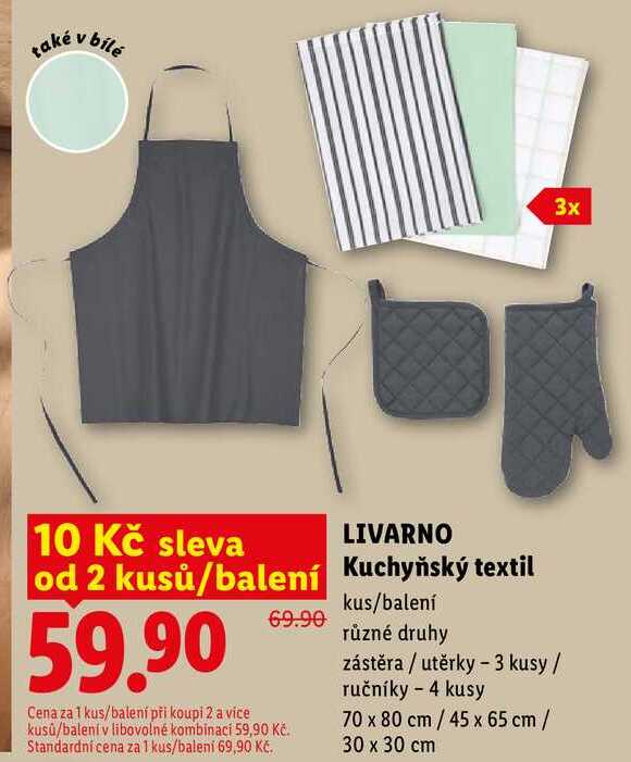 LIVARNO Kuchyňský textil