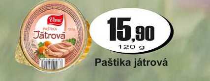Paštika játrová 120 g