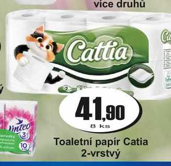 Toaletní papír Catia 2-vrstvý