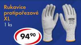 Rukavice protipořezové XL