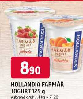 HOLLANDIA FARMÁŘ JOGURT 125 g 