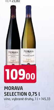 MORAVA SELECTION 0,75 L