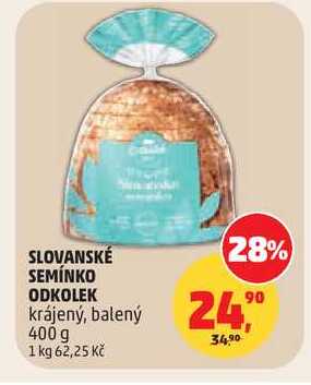 SLOVANSKÉ SEMÍNKO ODKOLEK krájený, balený 400 g