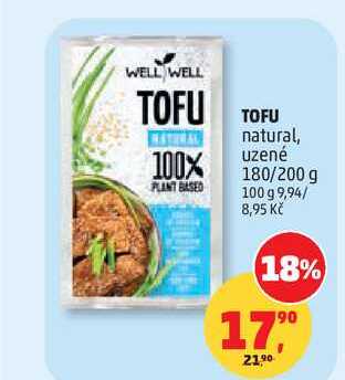 TOFU natural, uzené 180/200g