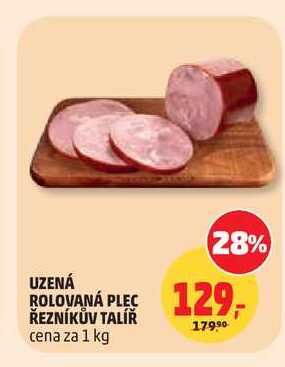 UZENÁ ROLOVANÁ PLEC ŘEZNÍKŮV TALÍŘ cena za 1 kg