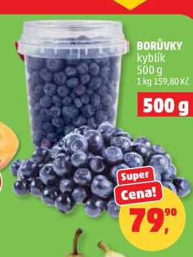 BORŮVKY kyblík 500 g