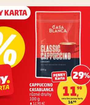 CASABLANCA CAPPUCCINO různé druhy 100 g
