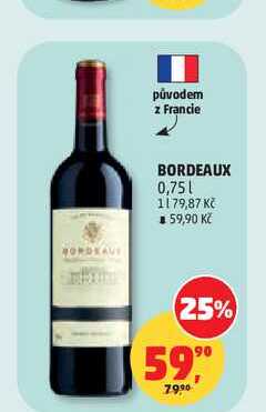 BORDEAUX 0,75l