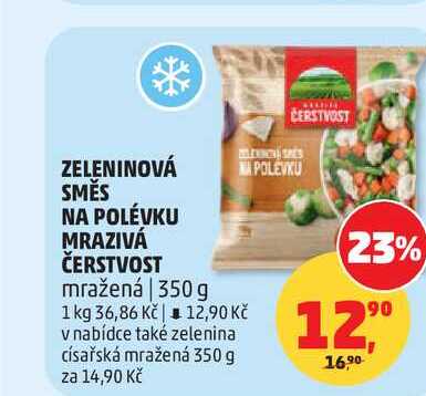 ZELENINOVÁ SMĚS NA POLÉVKU mražená 350 g