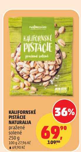 PISTÁCIE NATURALIA pražené solené 250 g