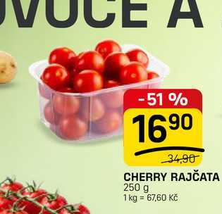 CHERRY RAJČATA 250 g 