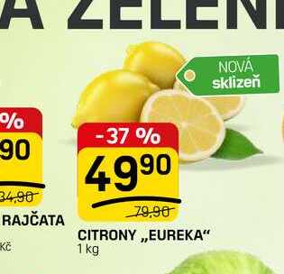 CITRONY,,EUREKA" 1kg