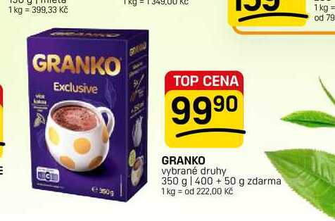 GRANKO vybrané druhy 350 g