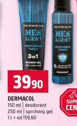 DERMACOL 150 ml deodorant 250 ml sprchový gel