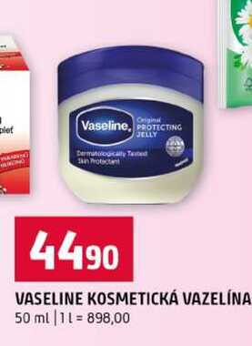 VASELINE KOSMETICKÁ VAZELÍNA 50 ml