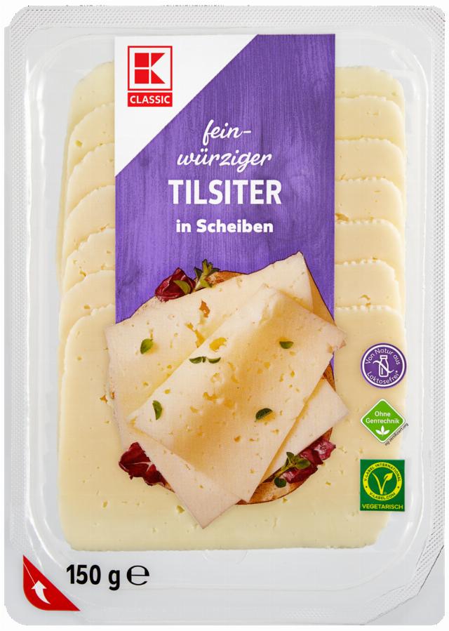 K-Classic Tilsiter sýr plátkový